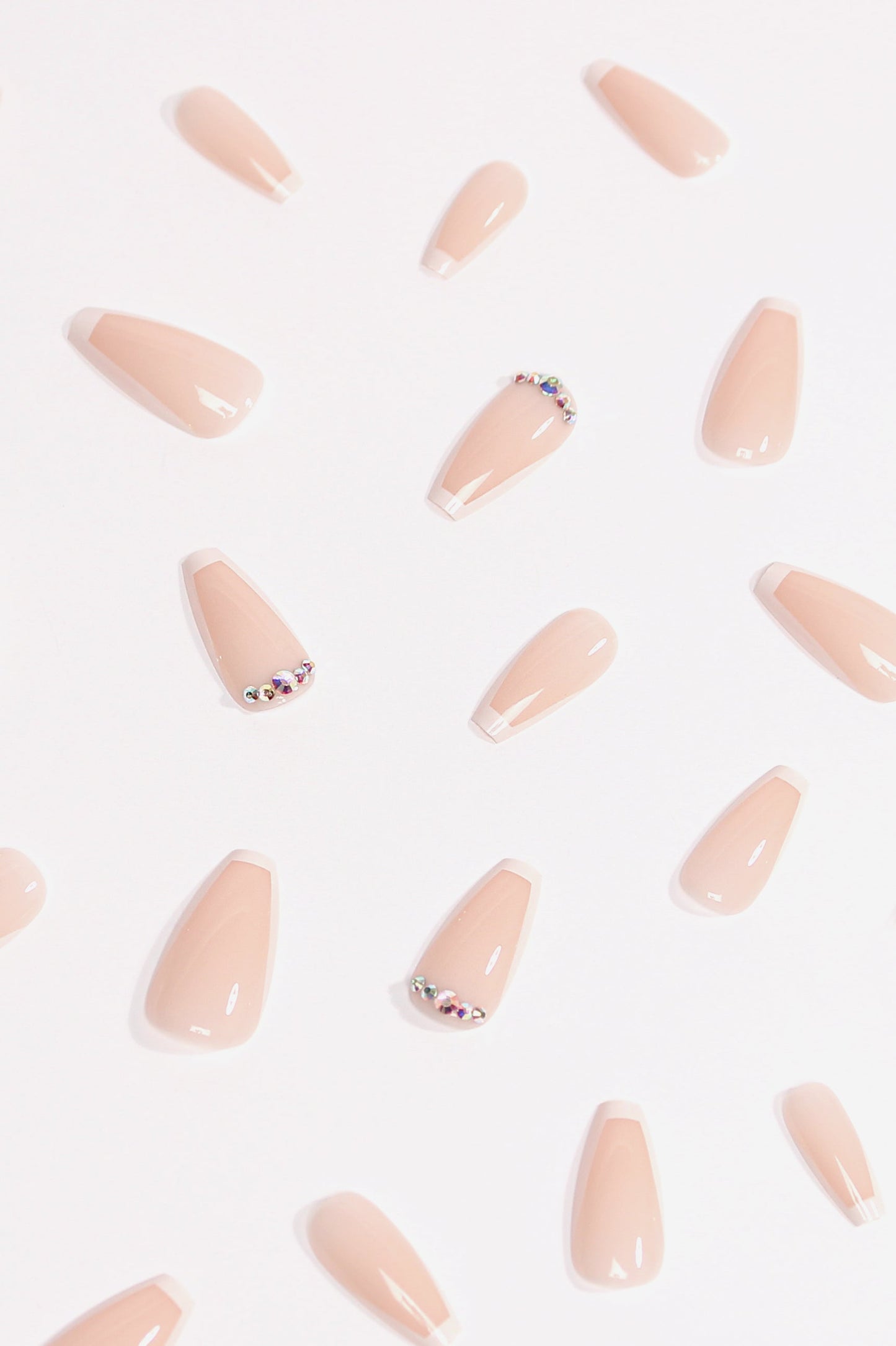 Beige Twinkle | Soft & Durable Press-On Nails