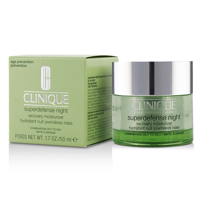 CLINIQUE - Superdefense Night Recovery Moisturizer - For Combination Oily to Oily