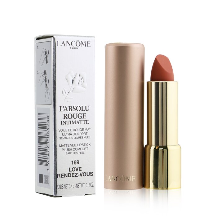 LANCOME - l'Absolu Rouge Intimatte Matte Veil Lipstick 3.4g/0.12oz