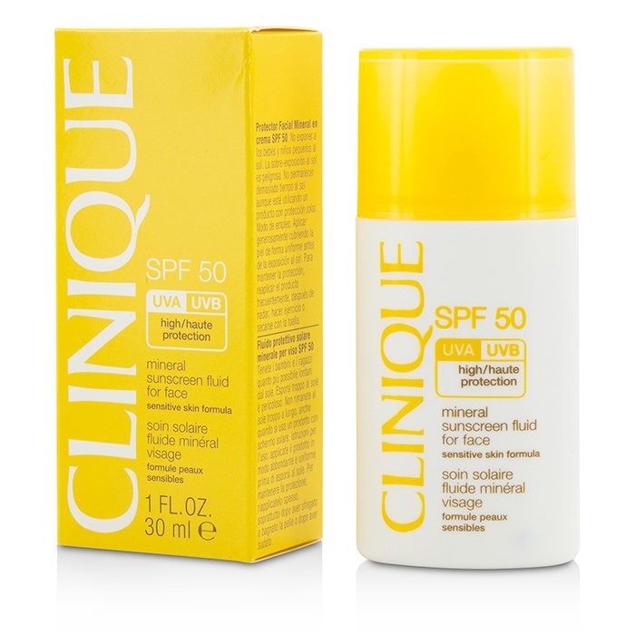 CLINIQUE - Mineral Sunscreen Fluid for Face SPF 50 - Sensitive Skin Formula