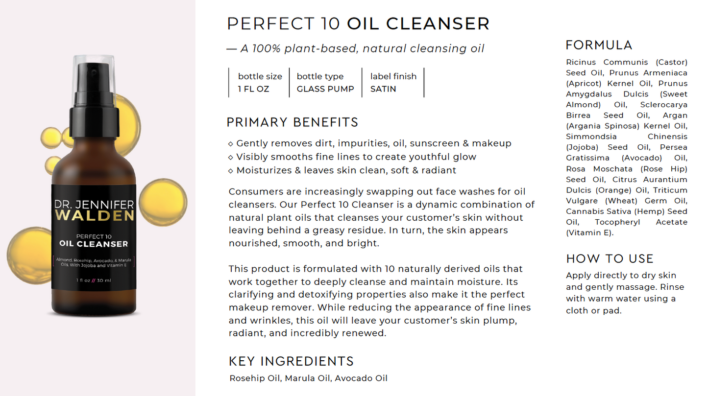 Perfect 10 Oil Facial Cleanser-4