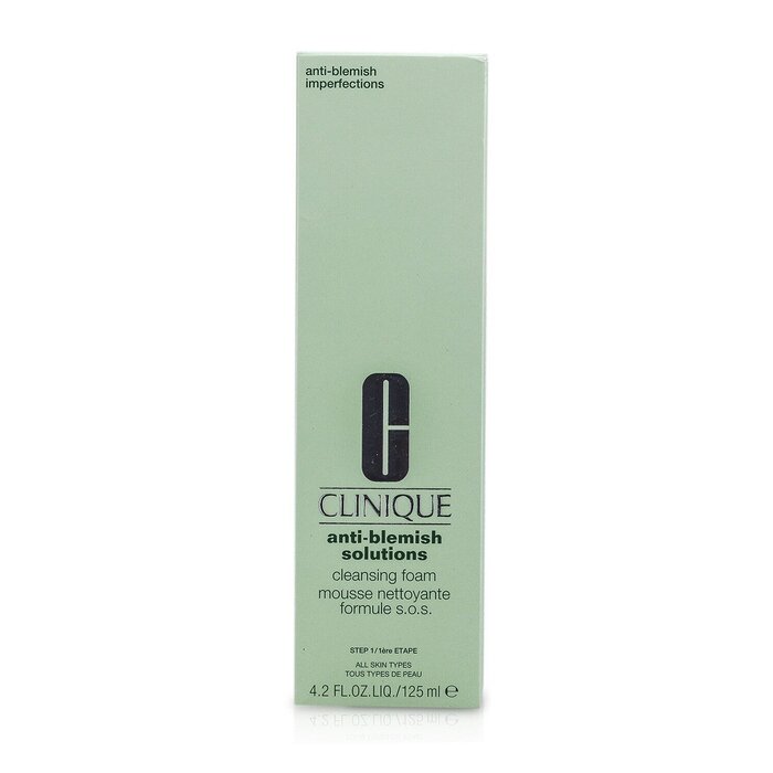 CLINIQUE - Anti-Blemish Solutions Cleansing Foam - For All Skin Types